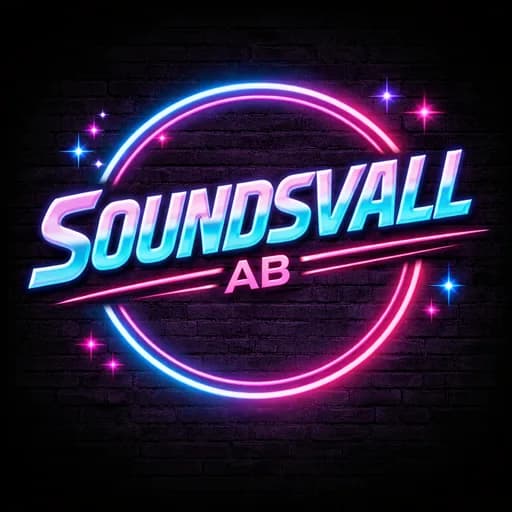 Soundsvall AB neon logo